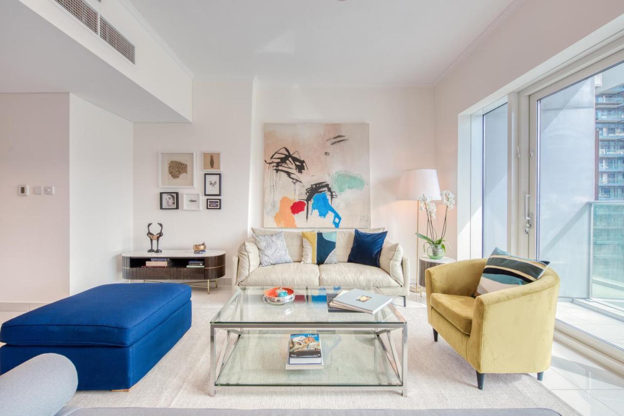 Apartament Maison Privee - Aesthetic Apt With Stunning View In Luxurious Building Dubaj Zewnętrze zdjęcie