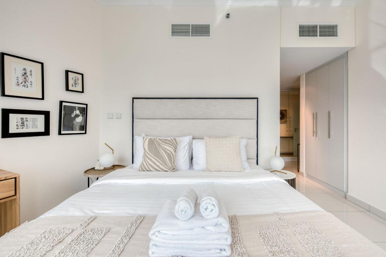 Apartament Maison Privee - Aesthetic Apt With Stunning View In Luxurious Building Dubaj Zewnętrze zdjęcie