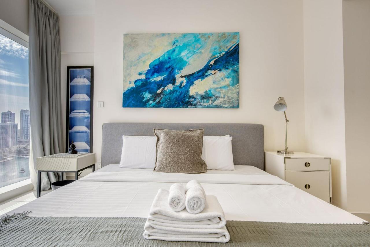 Apartament Maison Privee - Aesthetic Apt With Stunning View In Luxurious Building Dubaj Zewnętrze zdjęcie