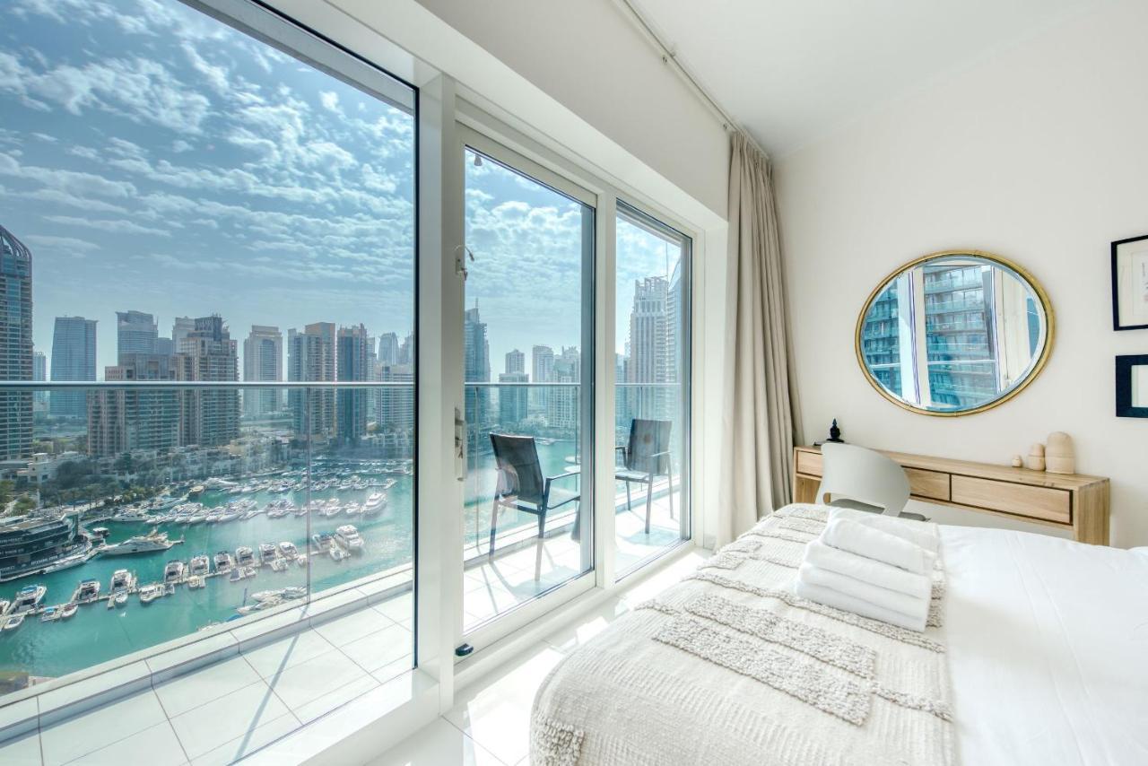 Apartament Maison Privee - Aesthetic Apt With Stunning View In Luxurious Building Dubaj Zewnętrze zdjęcie