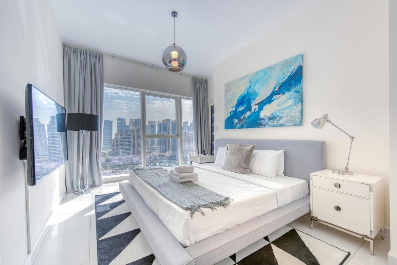 Apartament Maison Privee - Aesthetic Apt With Stunning View In Luxurious Building Dubaj Zewnętrze zdjęcie