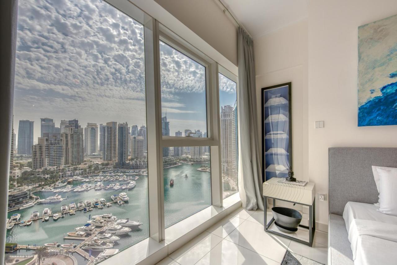 Apartament Maison Privee - Aesthetic Apt With Stunning View In Luxurious Building Dubaj Zewnętrze zdjęcie