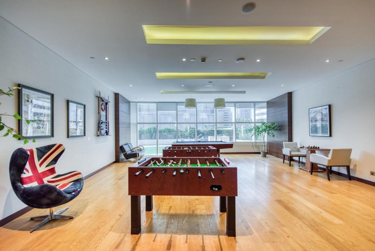 Apartament Maison Privee - Aesthetic Apt With Stunning View In Luxurious Building Dubaj Zewnętrze zdjęcie